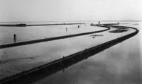 Costruzione di un terzo argine per il contenimento dei liquidi infiammabili nella zona dei Petroli di Porto Marghera, Ministero dei Lavori Pubblici, Magistrato alle Acque