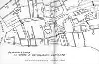 Planimetria ad opere e demolizioni ultimate, Foto Ferruzzi, Venezia