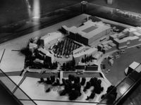 [Modello di un progetto di Eugenio Miozzi per la sistemazione di Piazzale Roma a Venezia], Foto Ferruzzi, Venezia