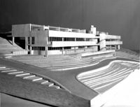 [Modello del progetto di Giancarlo De Carlo per una scuola elementare a Bologna]