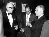 [Le Corbusier ricevuto a Ca' Farsetti dal sindaco Giovanni Favaretto Fisca], Foto Afi