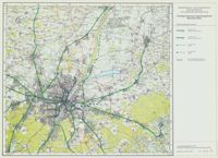 [Carte topografiche dell'area Monaco-Riem]
