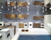 [Ancona : show-room di elettrodomestici Ariston : progetto di Annig Sarian]