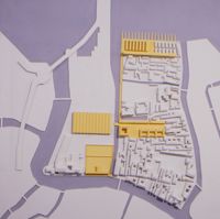 [Modello del progetto di Aldo Rossi, Aldo De Poli, Giulio Dubbini e Marino Narpozzi per Cannaregio Ovest]