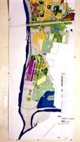 [Tavole del progetto di Ezio Cerutti per il PRG di Capriate San Gervasio]