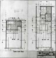 Residence Amaranti : piante piano terra e piano primo