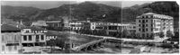 [Valdagno : quartiere VEM : veduta del dopolavoro, dell'asilo e della casa di ricovero]