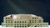 [Modello del progetto dello studio Bacigalupo, Ratti, Alberti per la ristrutturazione del teatro Dal Verme a Milano]