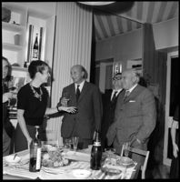 [Giorgio Casali con Gio Ponti e Lisa Licitra Ponti]