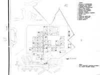 [Disegni del progetto di Marco Bacigalupo e Ugo Ratti per un nuovo complesso di laboratori Snam a San Donato Milanese]