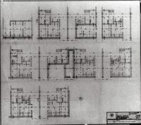 Residence Amaranti : piante servizi cellula, piano terra