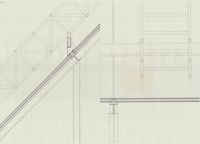 [Dettaglio della vetrata inclinata]