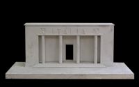 [Modello del progetto di Duilio Torres per la nuova facciata del Padiglione Italia ai Giardini della Biennale di Venezia]