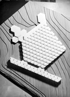 [Modello del progetto di Marco Zanuso per la fabbrica Olivetti Brasile a San Paolo]