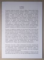Le Doge: souvenir, Gianfranco Sanguinetti