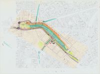 [Progetto di concorso per la riqualificazione urbana area Darsena, Milano, Bruno Morassutti]